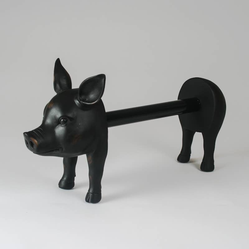 Pig Kitchen Roll Holder