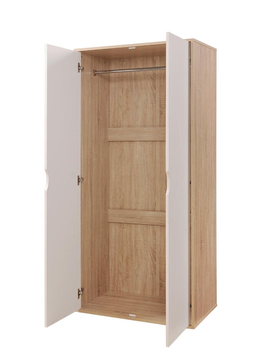 Alton-2-door-wardrobe-white-open