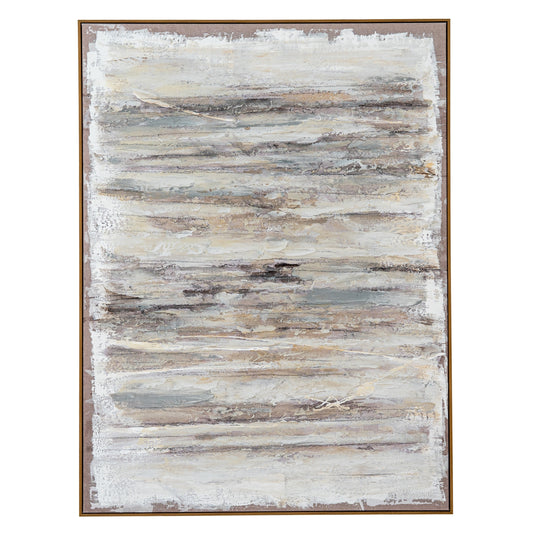 Breeze Hand Painted Canvas In Frame