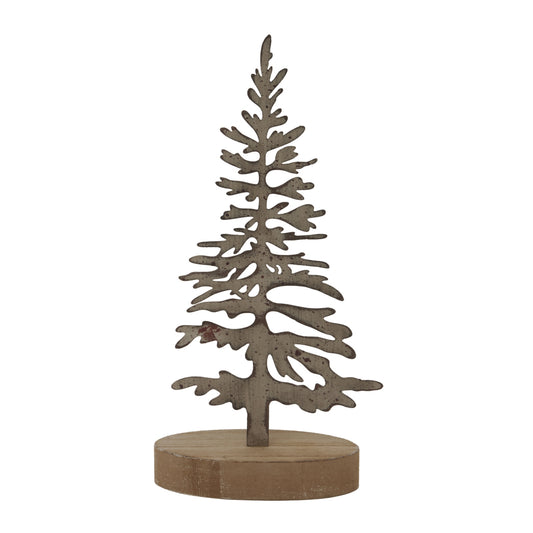 Rustic Silhouette Tree On Stand