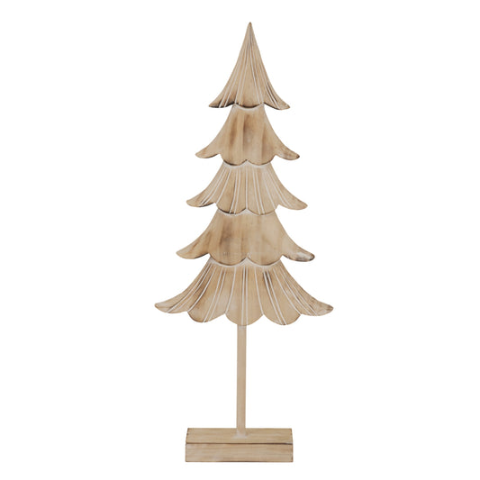 Large Rustic Fir Tree On Stand
