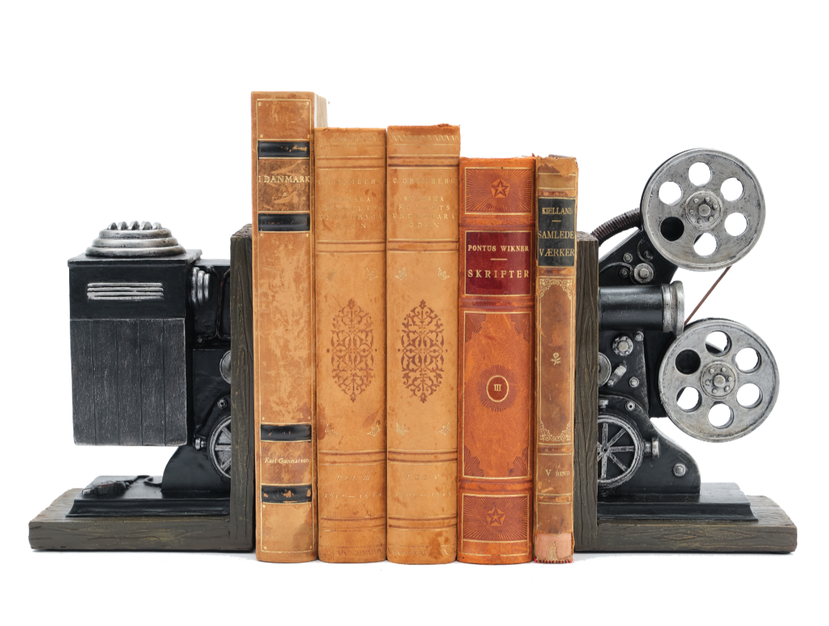 Projector Bookends