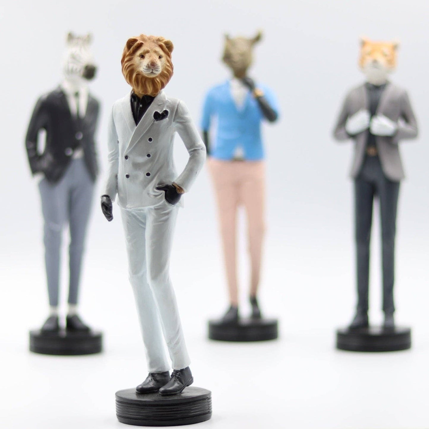 Humphrey the Rhino – Hand-Painted Polyresin Figure
