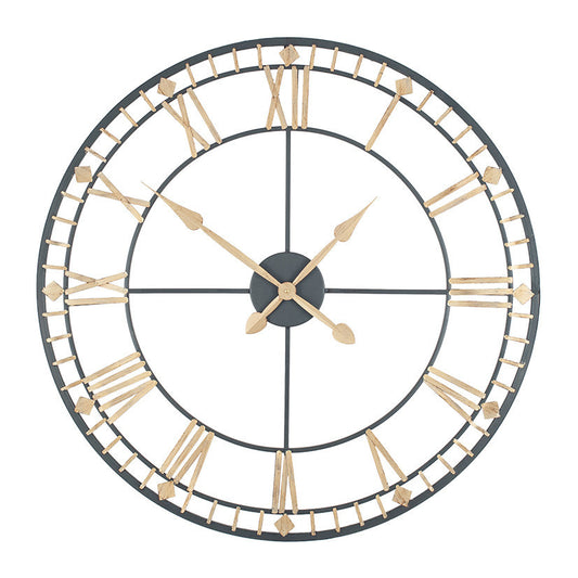 antique-bronze-gold-wall-clock