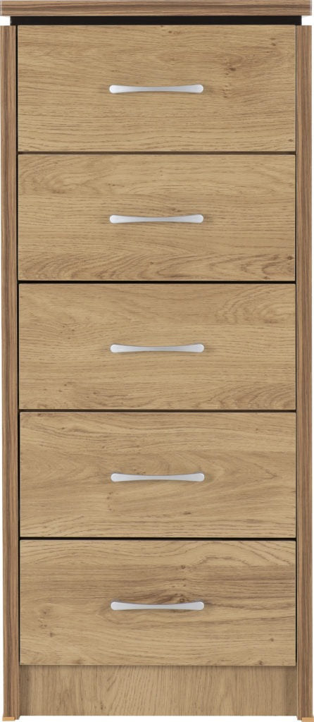 Charles-5-drawer-narrow-chest-front