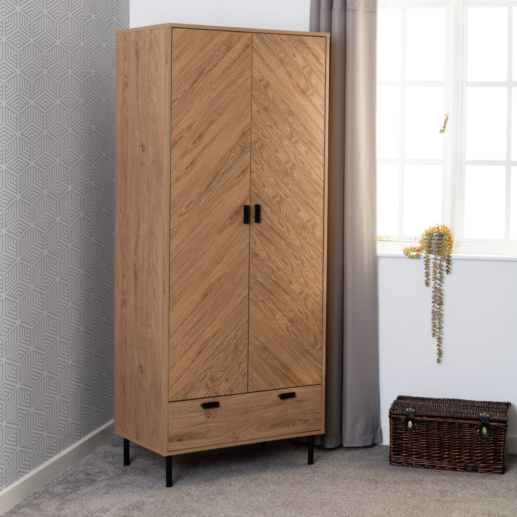 Leon-2-door-1-drawer-wardrobe-room-set