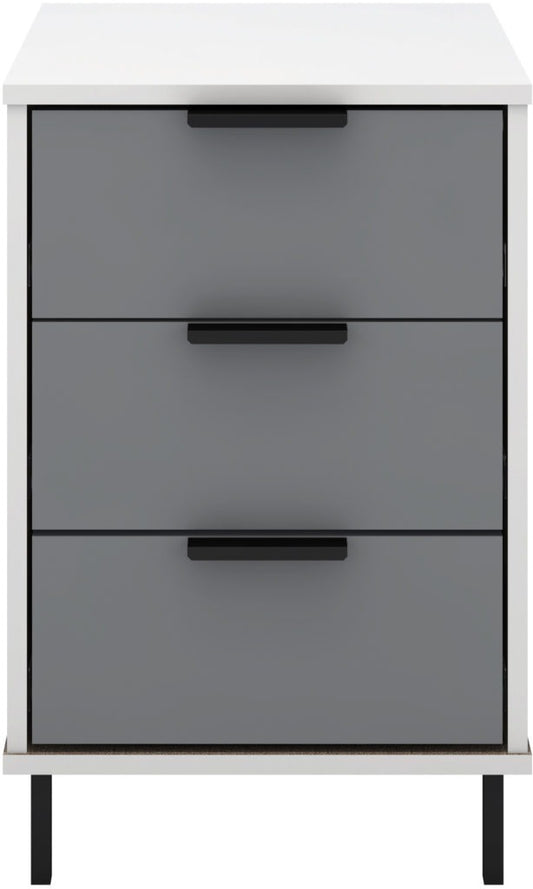 Madrid-3-drawer-bedside-front