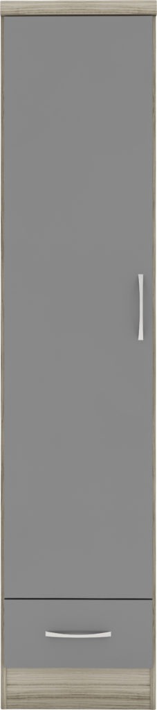 Nevada 1 Door 1 Drawer Wardrobe