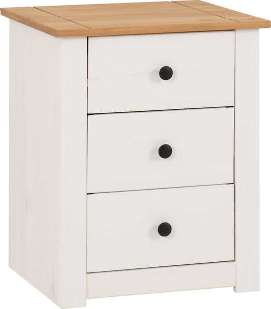 Panama-3-drawer-bedside-white-wax