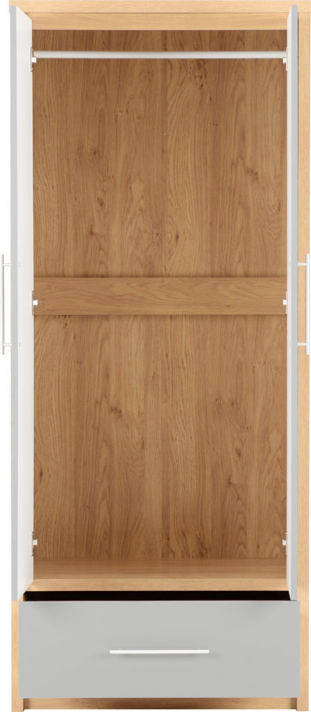 Seville-wardrobe-with-drawer-grey-inside