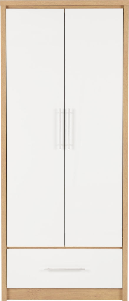 Seville-wardrobe-with-drawer-white-front