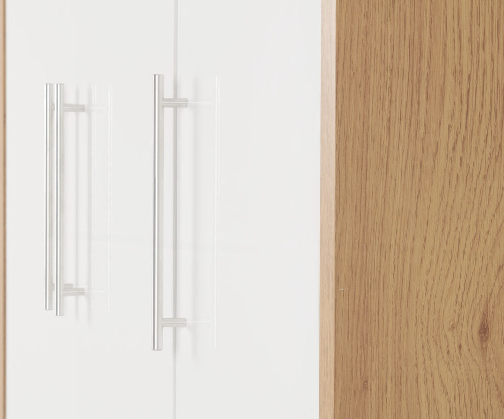 Seville-3-door-2-drawer-wardrobe-white-handles