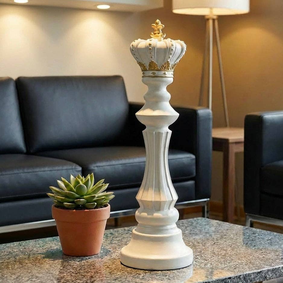 Large King Chess Piece