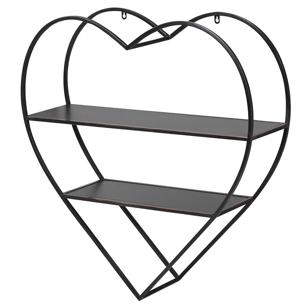 Heart-metal-shelves