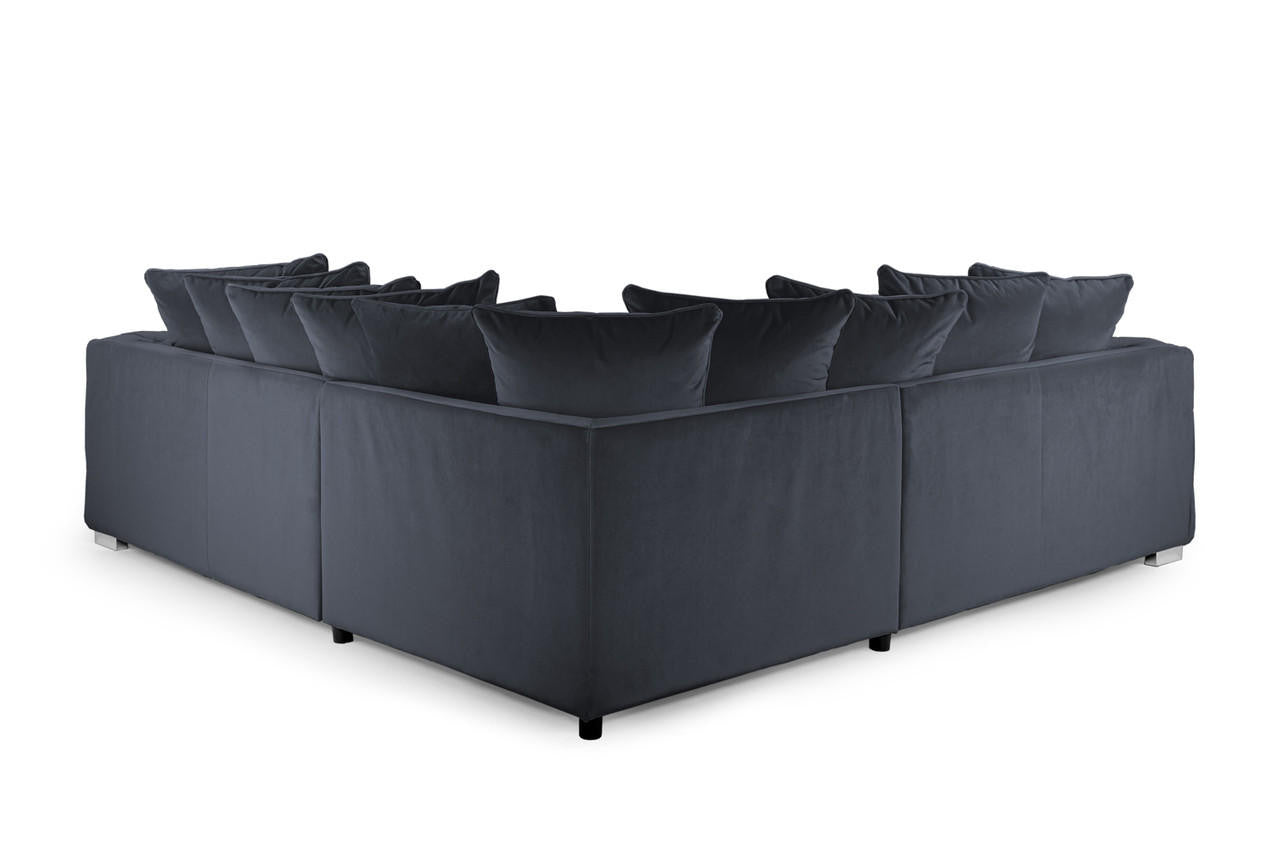 Ankara Slate Large Corner Sofa