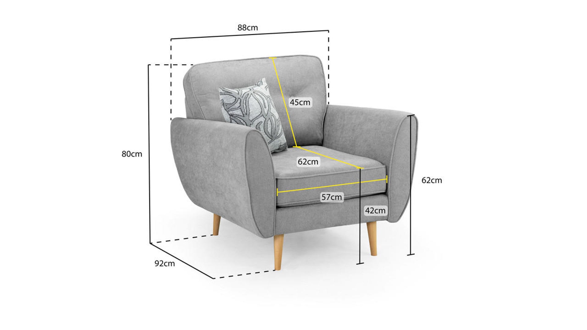 Zinc-grey-armchair-dimensions
