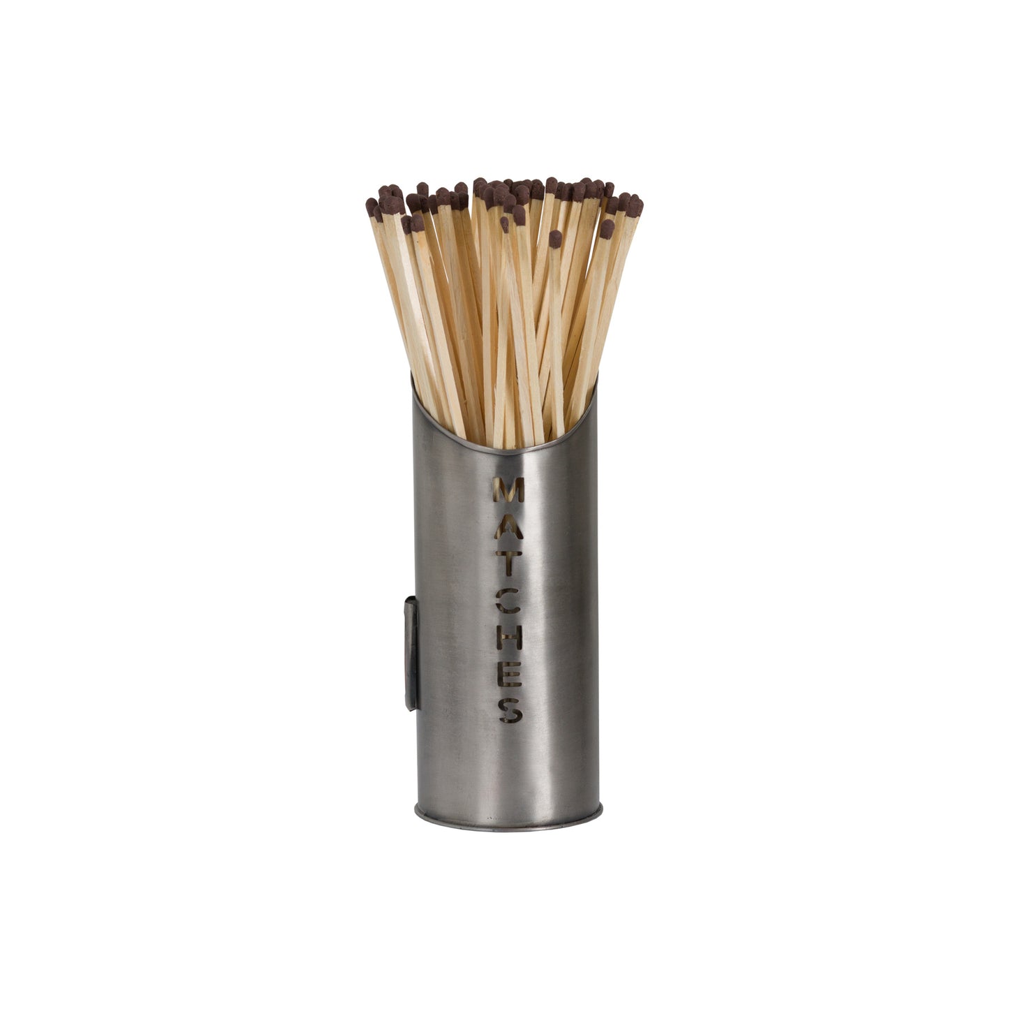 Pewter Finish Fireside Log Set