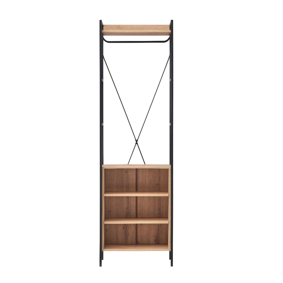 Claire-single-open-wardrobe-front