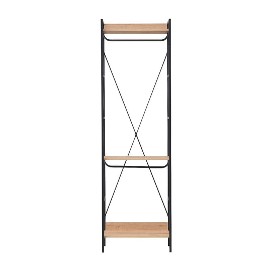 Claire-open-wardrobe-3-shelves-front