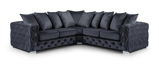 Ankara Slate Large Corner Sofa