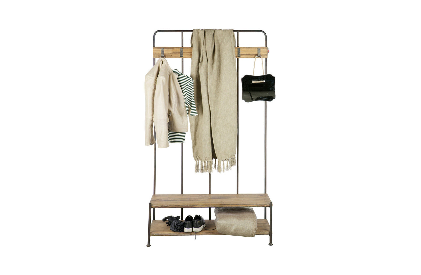 Industrial Style Stand-alone Coat Rack