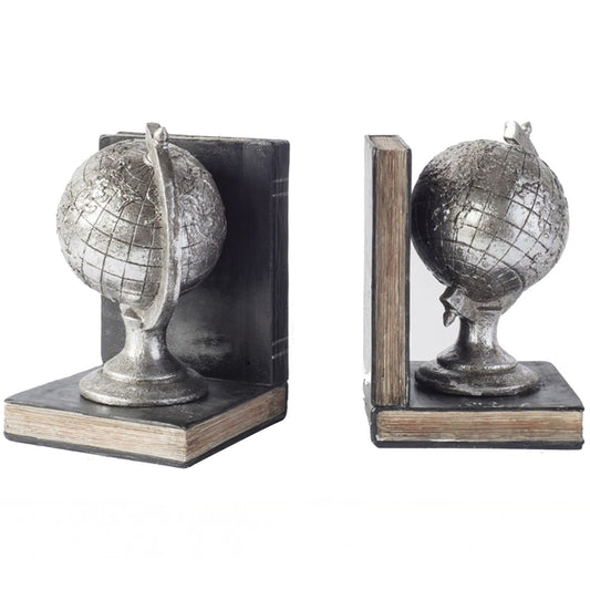 Pair of Globes Bookends