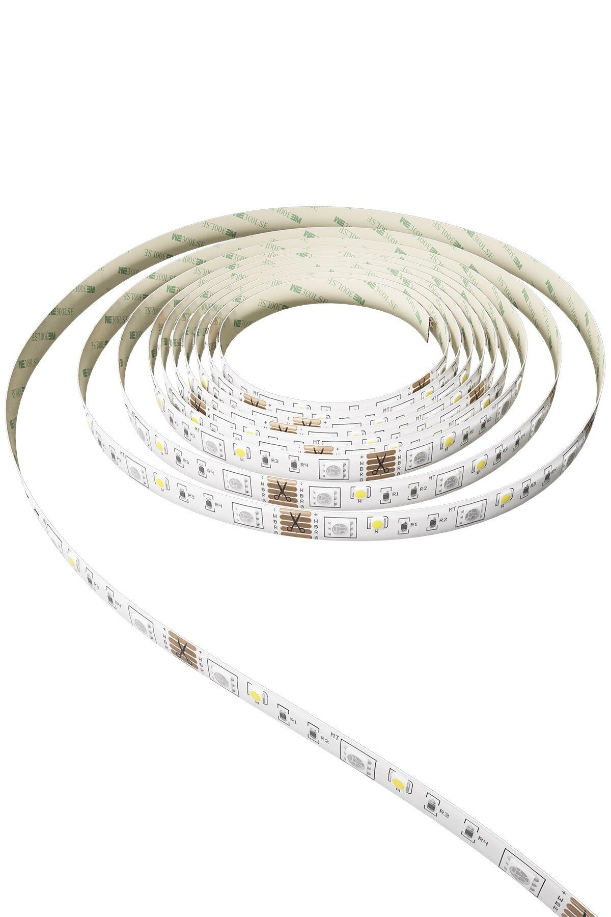 Smart LED RGBCCT Strip light 24W 5M Including Driver Compatible With Alexa & Google