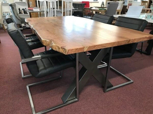 Cool & Modern Black Dining Chair With Armrest Set of 4